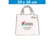 Bolsa Ecológica Grande
CÓDIGO: CCE61
Tamaño 39 x 38 cms.
Área de impresión: 36 cms. de alto x 27 cms. de ancho. Impresión por sublimación, full color de máxima calidad y resolución.