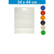 Bolsa Eco Promo
CÓDIGO: CCE11
Bolsa Ecológica en Tela TNT, 100 por ciento reciclable y reutilizable, con asas troqueladas.
• Tamaño: 34 x 44 cm.
• Colores: Blanco (01), Azul Rey (02), Rojo (03), Naranjo (04), Negro (08), Beige (09), Verde Pistacho (45).
• Impresión: Serigrafía.