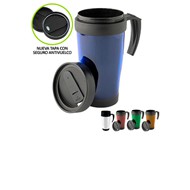 Mug Térmico Plástico
CÓDIGO: CCM3
Mug térmico de doble pared aislante con tapa rosca y dosificador. Interior y tapa de PVC negro y exterior de plástico traslúcido.
• Capacidad: 450 cc.
• Colores: Blanco sólido (01), Azul traslúcido (32), Rojo traslúcido(33), Naranjo traslúcido (34), Verde traslúcido (36).
• Impresión en: Serigrafía.