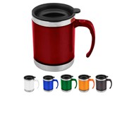 Mug de Acero Inoxidable
CÓDIGO: CCM6
Mug térmico de doble pared aislante con tapa pull-up de PVC negro y dosificador. Base interior de Acero Inoxidable y pared exterior de PVC traslúcido.
• Capacidad: 440 cc.
• Colores: Blanco Sólido (01), Azul (02), Rojo (03), Naranjo (04), Verde (06), Gris (07).
• Impresión en: Serigrafía.