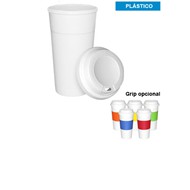 Vaso Blanco Cloud
CÓDIGO: CCM14
Vaso grande de 480ml. modelo "Cloud" de plástico blanco, con tapa rosca de silicona blanca. Presentación en caja de cartón blanco.
IMPORTANTE: Vaso NO térmico
• Capacidad: 480 cc.
• Tamaño: Ø9.3 x 18.3 cm.
• Colores: Blanco (01).
• Impresión en: Serigrafía.