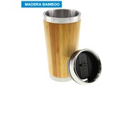 Mug de Bamboo
CÓDIGO: CCB61
Mug de madera de Bamboo, interior de Acero Inoxidable, tapa con dosificador.
• Tamaño: 17.7 x Ø 8 cm.
• Capacidad: 420 cc.
• Colores: Madera (12).
• Impresión en: Serigrafía, Grabado Láser.