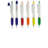 Bolígrafo con Destacador
CÓDIGO: CCL34
Bolígrafo Promocional "Wind Satin" con Destacador. Escritura Azul.
• Colores: Azul (02), Rojo (03), Naranjo (04), Amarillo (05), Verde (06).
Impresión en: Serigrafía