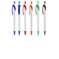 Bolígrafo Economic
CÓDIGO: CCL97
Bolígrafo promocional "Economic" cuerpo blanco. Escritura azul.
• Tamaño: 14 x Ø 1 cm.
• Colores: Azul (02), Rojo (03), Naranjo (04), Verde (06), Negro (08).
Impresión en: Serigrafía